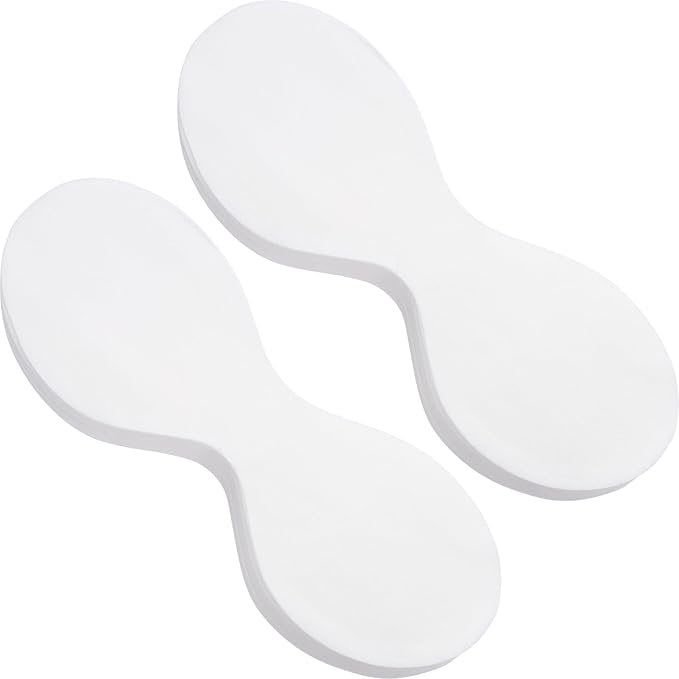 200 Sheets Disposable Eye Care Mask, Non-Woven Cotton Eye Pads for DIY Skincare, Clear Eye Mask Paper Beauty Sheets for Beauty Salon & Home Spa Use