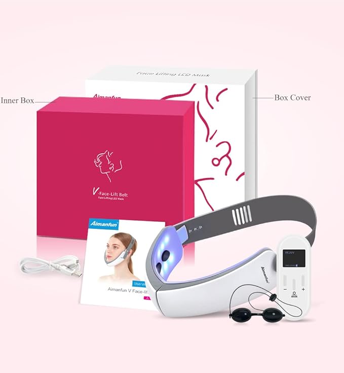 Neck Care Therapy,V Face Double Chin with Intelligent Remote Control - Women's Model: SYK-509B