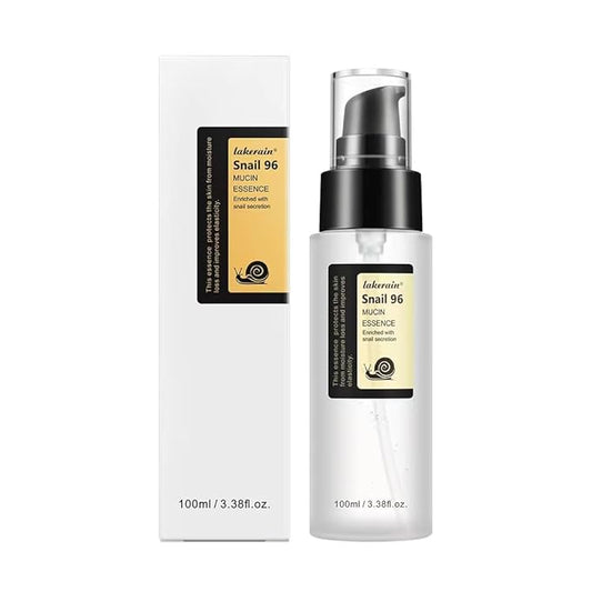 100ML Snail Mucin Serum,96% Advanced Snail Mucin Power Essence,Snail Mucin Repair Dark Spots,Hydrating and Moisturizing Snail 96%,Snail Mucin Essence for Face,Improve Skin Vitality