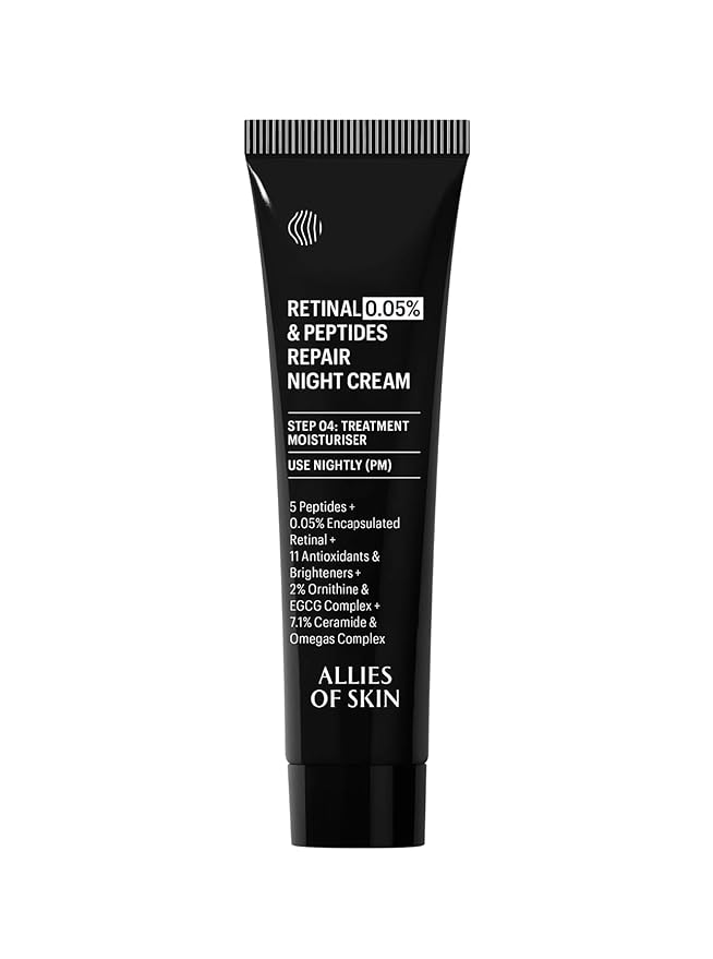 Allies of Skin Retinal 0.05% & Peptides Repair Night Cream Deluxe