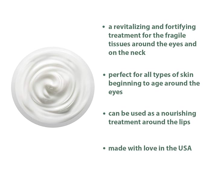 Raya Under-Eye & Neck Cream (408) - Revitalizing Anti-Aging Treatment for Eye Area & Neck, Tighten, Lift, Firm, Effectively Reduces Lines & Wrinkles, Expertly Formulated for Effective Neck Tightening