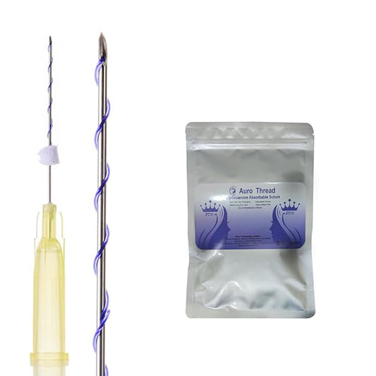 PDO Thread(Mono screw 30G 38MM) Lift/Face Body Lifting/Smooth Mono Type 38mm (50pieces)