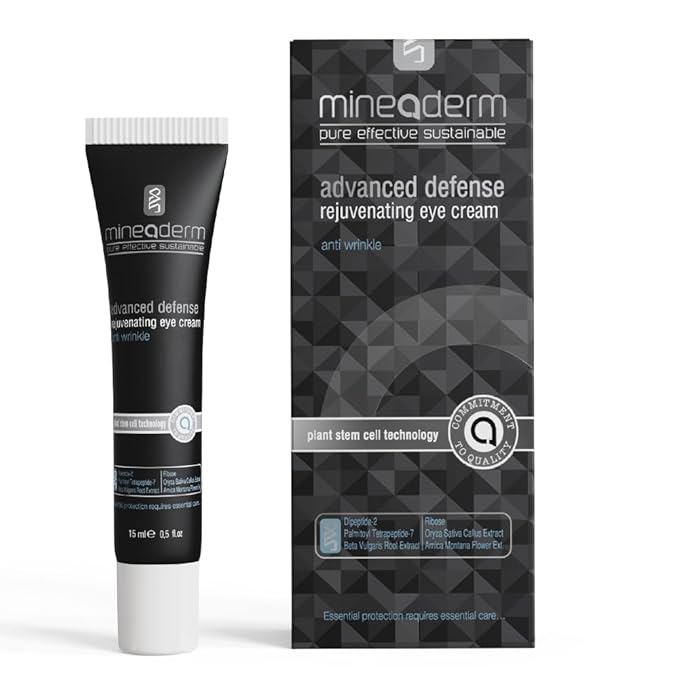 Advanced Rejuvenating Eye Cream for Dark Circles and Puffiness – Anti-Aging Eye Treatment with Peptides Stem Cells and Shea Butter – Firms Smooths and Hydrates Under Eye Area