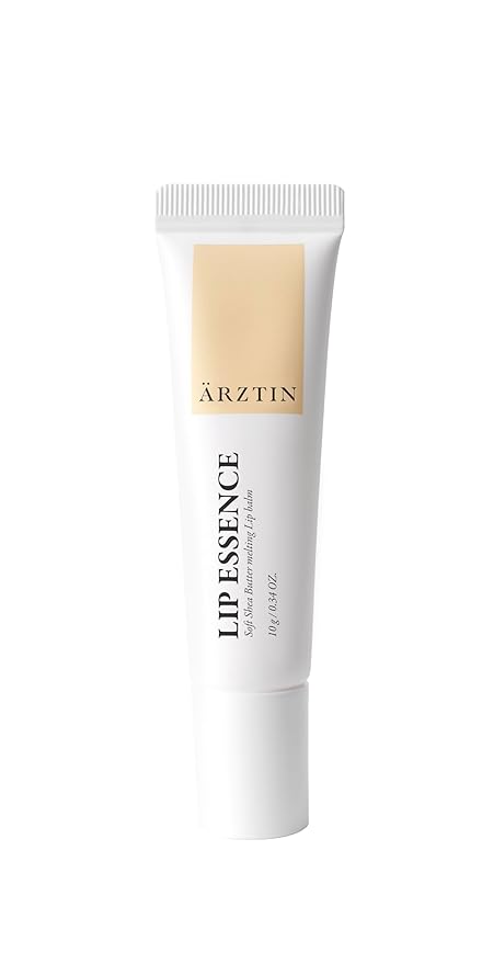 Lip Essence, 0.34 fl. oz. Soft Shea Butter Lip Balm, Hydrating & Nourishing Vegan non-sticky Chapstick with Hyaluronic acid, Ceramide, Soften Natural Glow lips for Chapped and Dry lips