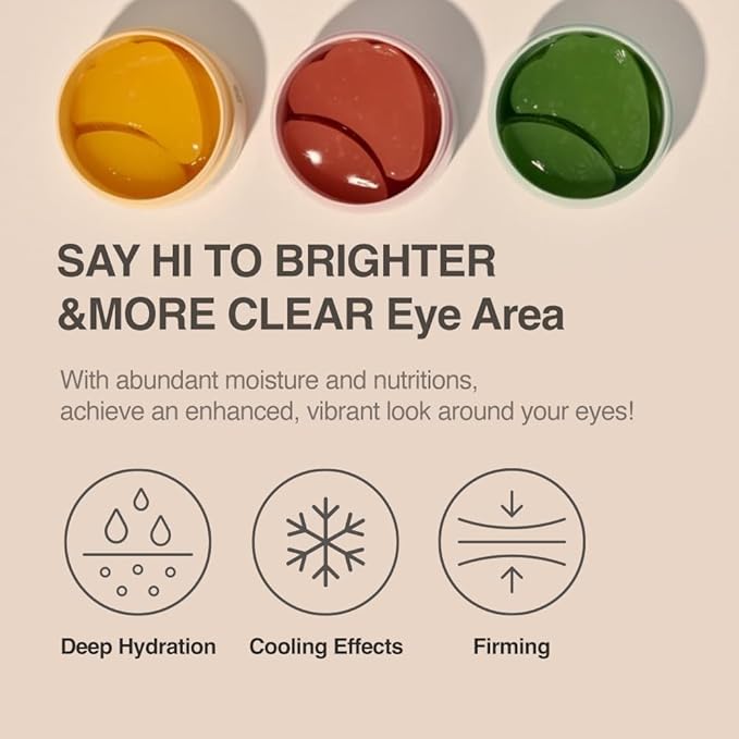 Avajar Melacontrol Daily Eye Patch | Korean Hydrogel Under Eye Mask for Puffy Eyes and Dark Circles | Anti-Wrinkle | Niacinamide, Hyaluronic Acid & Glutathione | 5P