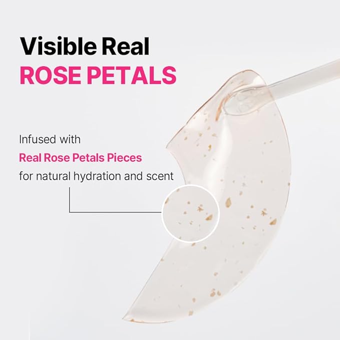 ISOI Blemish Care Eye & Wrinkle Patch, Hyaluronic Acid Eye Masks for Hydration & Firming with Bulgarian Rose Oil, Targeted Care for Fine Lines & Forehead, Korean Skin Care (90pcs, 90g)