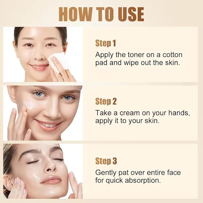 The LANEMY Retinol Serum & Snail Mucin Cream Skin Care Set, Daily Glow & Brighten, Fine Lines & Crow's Feet Treatment, Day and Night Care