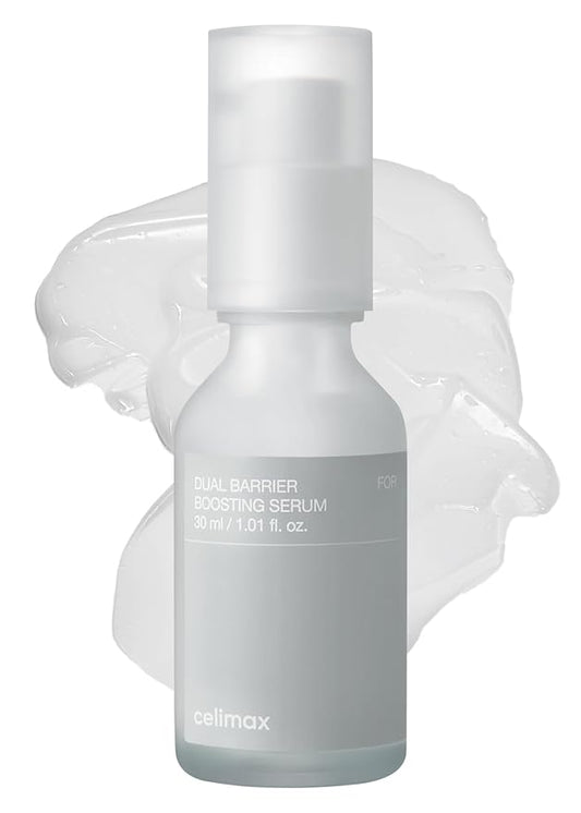 celimax Dual Barrier Skin Boosting Serum | with Ceramides & Hyaluronic Acid, Hydrating, Soothing, Calming Serum for Sensitive Skin, Moisturizing Ampoule, 30ml