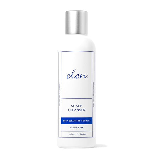 Elon Thinning Hair Scalp Cleanser - Revitalizing & Exfoliating Scalp Treatment for Hair Growth – For Women & Men – Color Safe & Paraben Free (6.7 Oz.)
