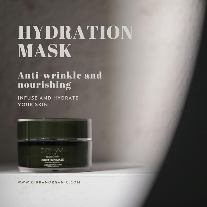 Hydration Mask Peptide Complex Infuse And Hydrate Your Skin With The Power of Peptides and Hyaluronic Acid With this Lightweight Gel Masque Gently Rinse With Warm Water To Remove.