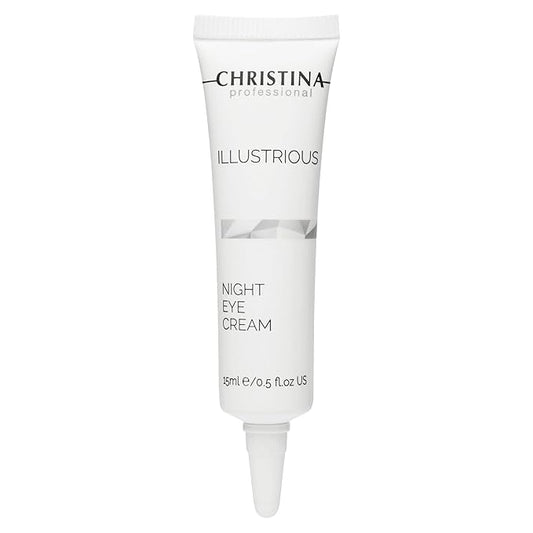 '-CHRISTINA- Illustrious Night Eye Cream with Retinol and Vitamin C | Under Eye Cream Revitalizes, Brightens, Nourishes the Skin | Night Cream for All Skin Types 15ml