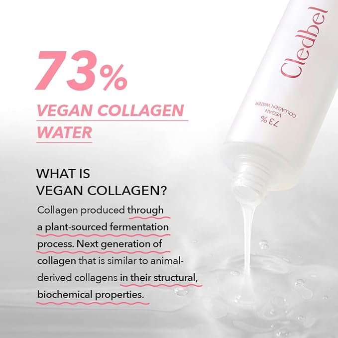 Collagen Booster Serum, 150ml/ 5.07fl. Oz, Firming, Plumping & Hydrating Serum, 73% Vegan Collagen Water, Hyaluronic Acid, 7 Kinds of Peptides, for All Skin, Korean Skincare, Paraben-Free
