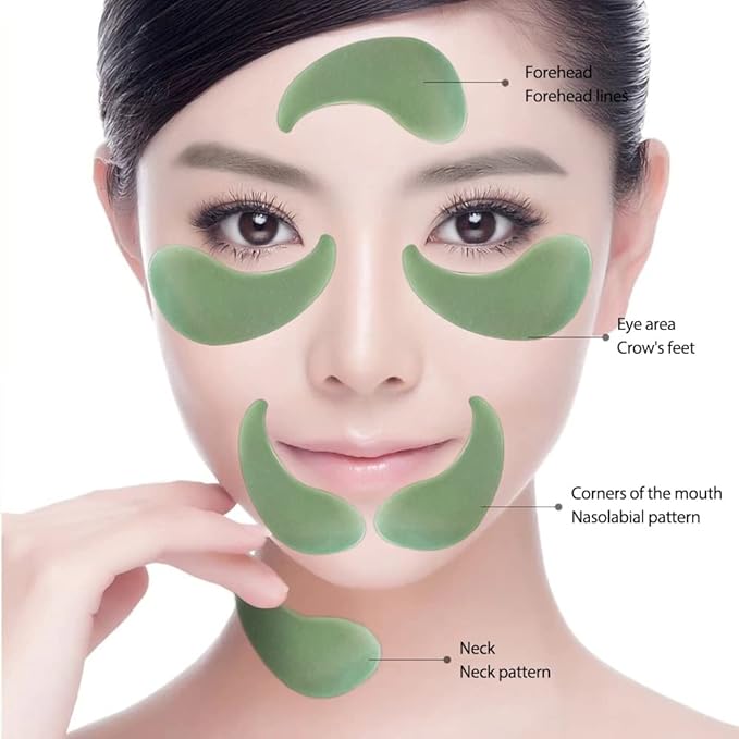 Senana MarinaUnder Eye Masks, Eye Lines And Moisturizing Eye Patches, Moisturizing, Nourishing, Improving Eye Bags, Dark Eye Circles, Under Eye Gel Pads with Collagen Hyaluronic Acid (60 Pieces) (Deep Seaweed Collagen)