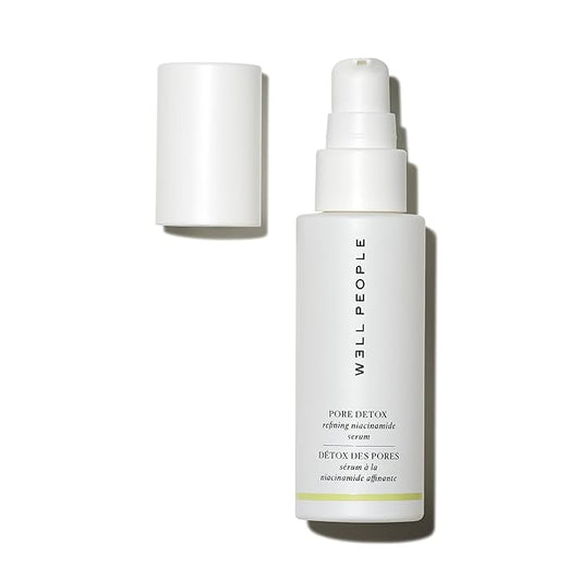 Well People Pore Detox Niacinamide Refining Serum, Purifying Face Serum For Smoothing & Refining Pores, Evens Out Skin Tone, Vegan & Cruelty-free