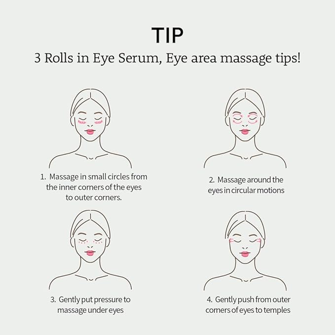 FARMSTAY Vitamin & Collagen Roll-on Eye Serum – Hydrating & Firming Eye Care, Reduces Puffiness, Dark Circles & Fine Lines – Easy-to-Apply Rollerball Design, 0.84 fl. oz.