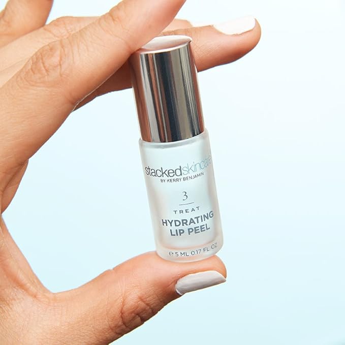 Hydrating Lip Peel - Gently Exfoliate Lips without Scrubbing for Softer and Smoother Skin - .17 fl oz Bottle