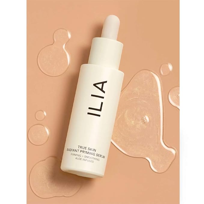 ILIA - True Skin Radiant Priming Serum | Non-Toxic, Vegan, Cruelty-Free, Clean Makeup (1 fl oz | 30 mL)