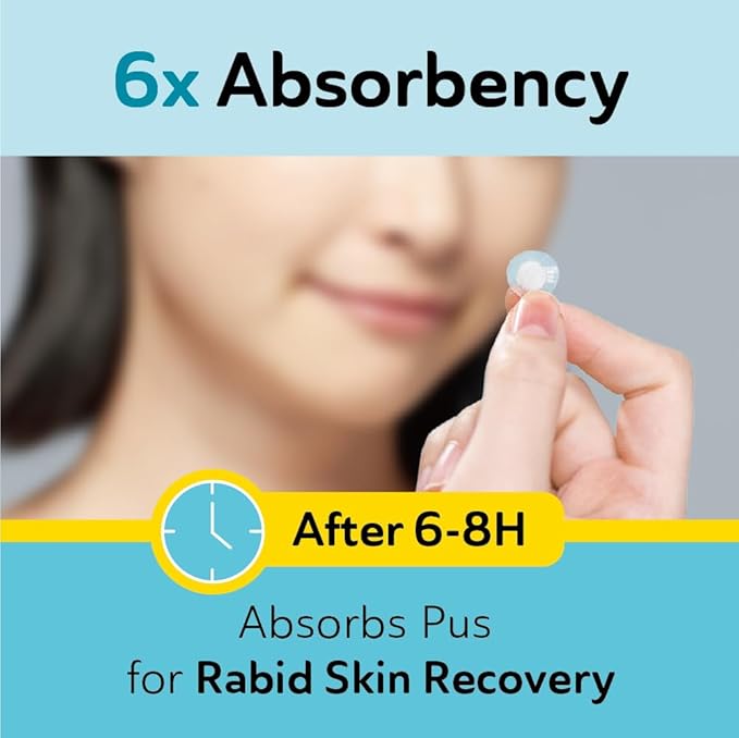 Ultra Invisible Acne Patches Pimple Patches Hydrocolloid Acne Patches Zit Patches Hydrocolloid Bandages Acne Spot Treatment - Day & Night Use 48 Pieces 2 Sizes