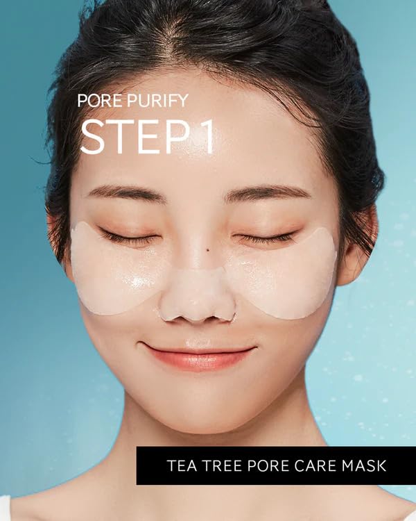 CONTEXT SKIN Super Pore Purify Mask | Collagen-Infused Sheet Masks for Deep Cleansing, Hydration, and Pore Cleaner | Boosts Elasticity, Firmness, and Moisturization