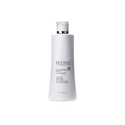 Gentle Exfoliating & Clarifying Face Fruit Cleanser for Oily and Acne Prone Skin 1oz