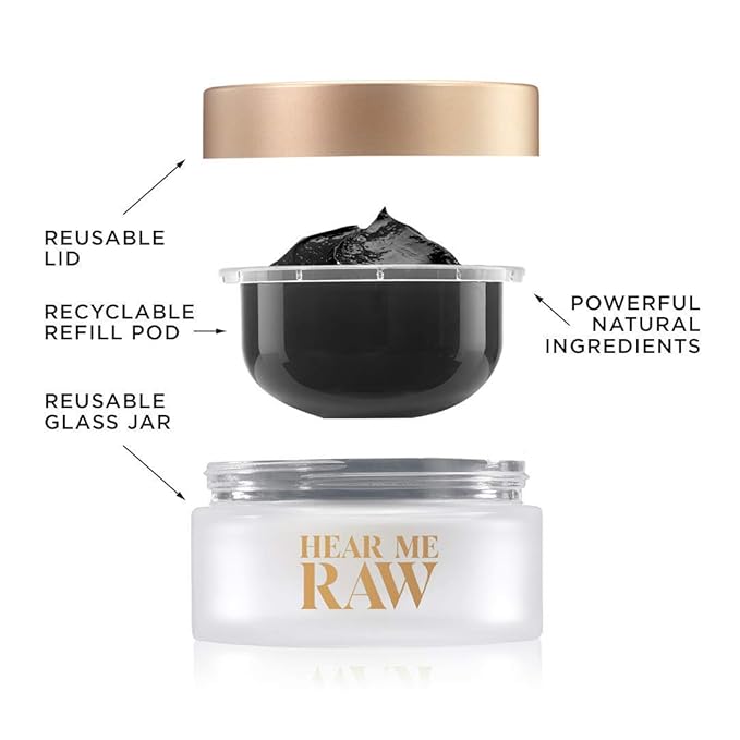 The Detoxifier with Charcoal+, Mask + Scrub, Refill Pod, 2.5 oz