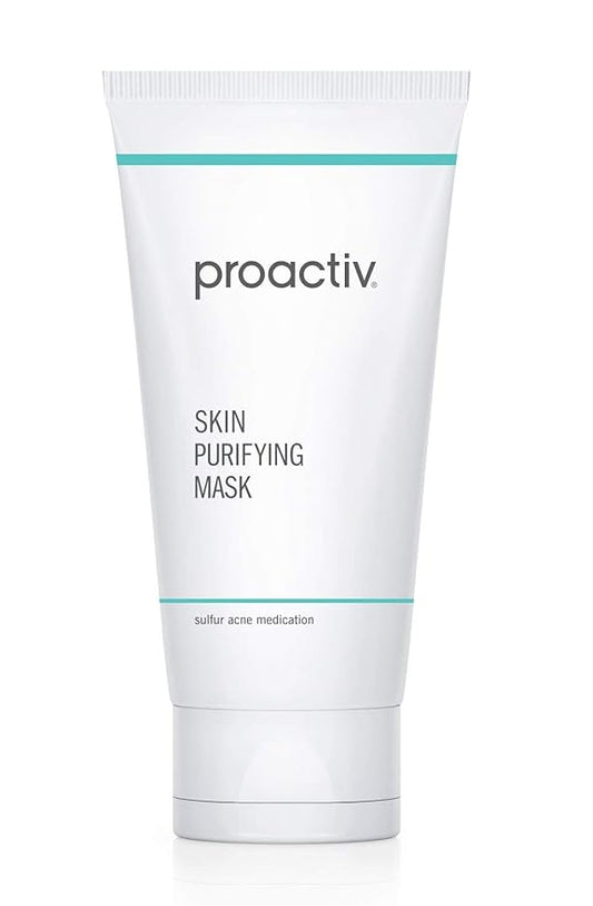 Proactiv Skin Purifying Acne Face Mask and Acne Spot Treatment, Detoxifying Facial Mask with 6% Sulfur, 90 Day Supply, Cream, 3 Oz