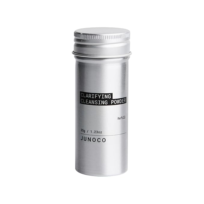 JUNO & Co. JADE Clarifying Cleansing Powder, Refill Pod Only for Effortless Cleanse with Exfoliating and Hydrating