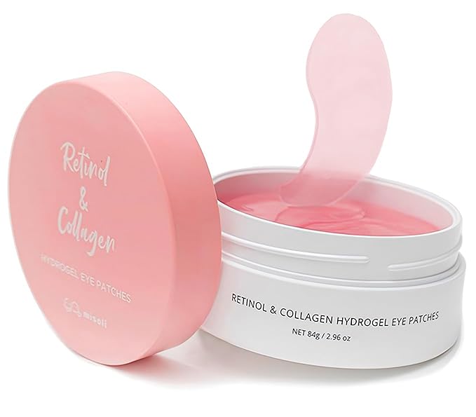 Retinol & Collagen Under Eye Patches - Under Eye Patch for Puffy Eyes & Bags, Dark Circles and Puffiness, Cooling Patches for Skincare, Under Eye Patchess for Beauty & Personal Care