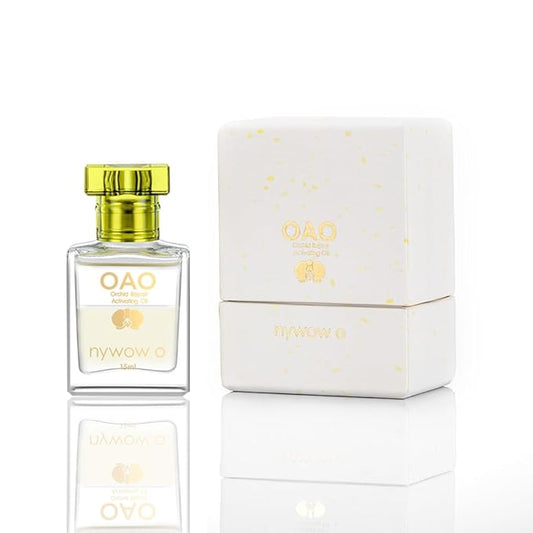 Orchid Hydration Facial Oil, Lightweight Botanical Face Oil for Deep Moisture & Radiance, Plant-Derived, for Dry & Sensitive Skin, 0.51oz