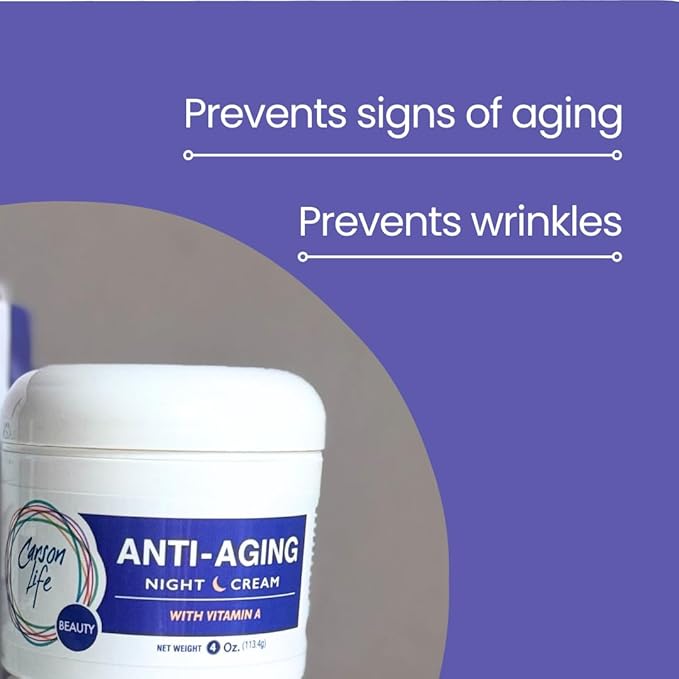 Carson Life Antiaging Night Cream 2 Pack