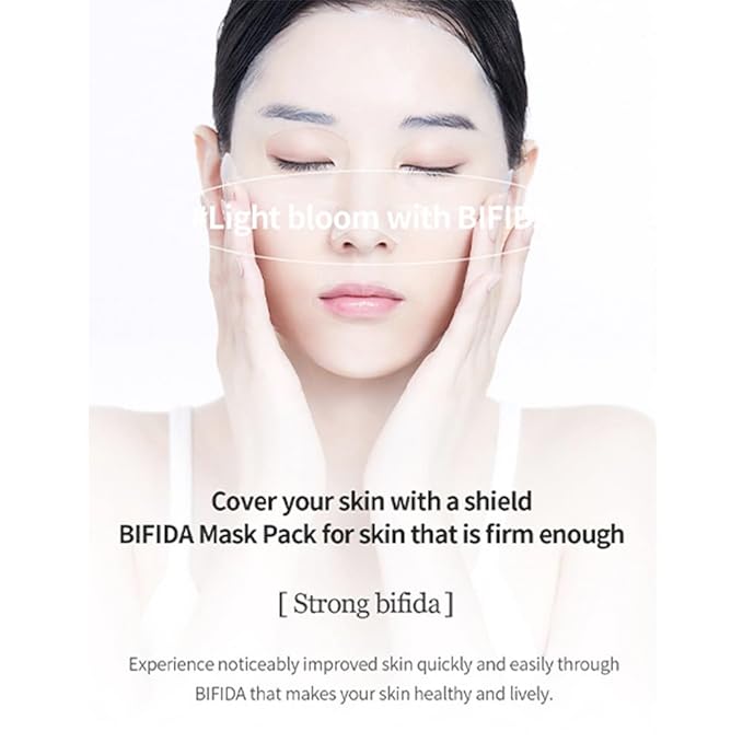 mixsoon Bifida Sheet Mask Pack Face Moisturizer Sheets Korean Glass Skin Care 1Pack (5ea)
