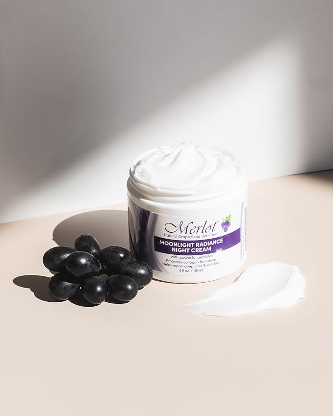 Merlot Skin Care Day and Night Moisturizer and Night Cream