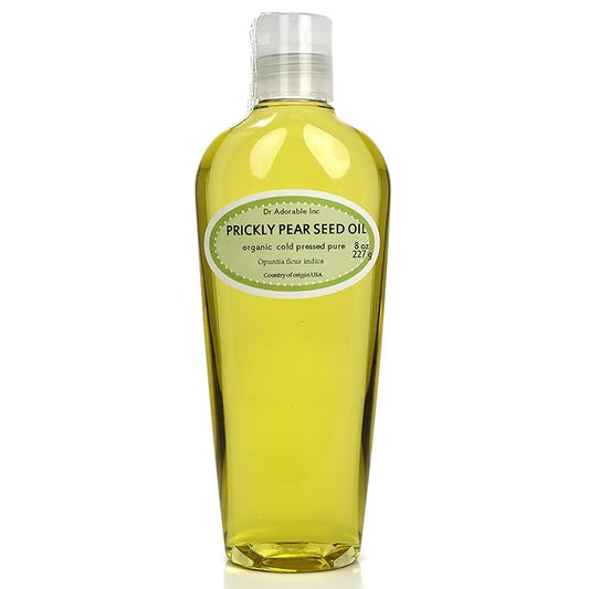 Dr Adorable - 8 oz - Prickly Pear Seed Oil - 100% Pure Natural Organic Cold Pressed