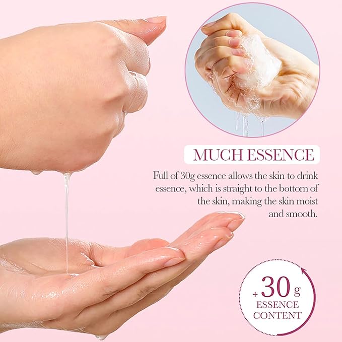 BIOAQUA Facial Mask Firming Deeply Nourish Moisturizing 98% Natural Extract Hydrating Face Mask 5PCS Set (Rose Extract (Anti-Oxygen))