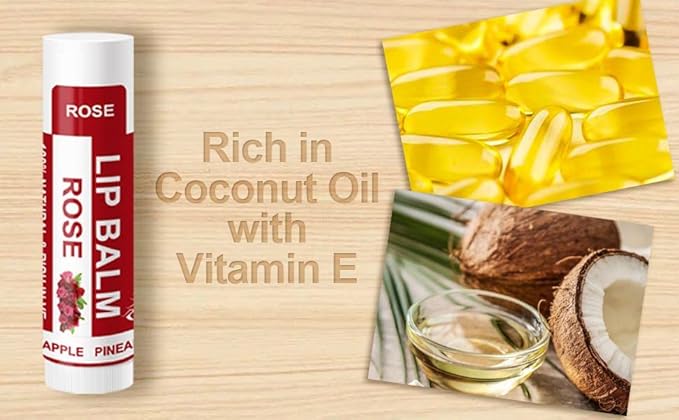 Yopela 28 Pack Natural Lip Balm Bulk with Vitamin E and Coconut Oil - Moisturizing, Soothing, and Repairing Dry and Chapped Lips Valentine's Gift - 14 Flavors - Non-GMO