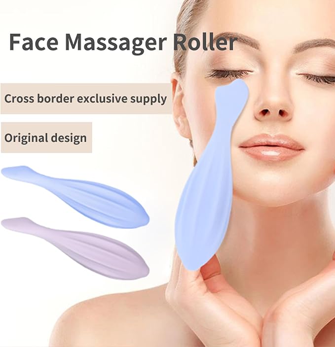 LIANXUE Silicone Face Roller Multifunctional Beauty Roller Skin Care for Face Roller Massager Moisturizing Beauty Tools