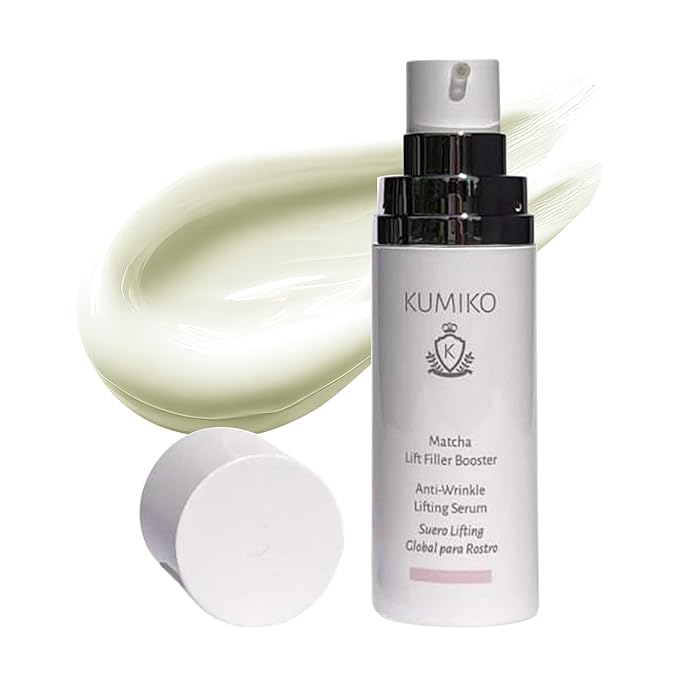 KUMIKO Wrinkle Lifting Serum - Serum Moisturizer for All Skin Types - 75ml - Achieve Radiant, Youthful Skin with the Power of Matcha - Non-Greasy, Fast Absorbing for Daily Use