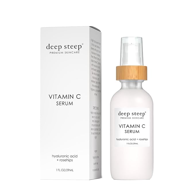 Deep Steep-Skin Care Line- Face Serums (1 oz, Vitamin C Serum)