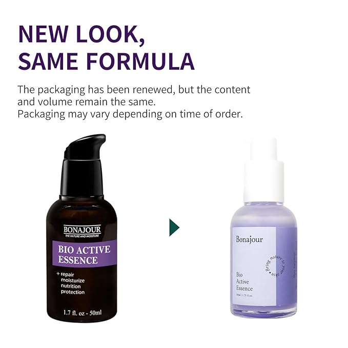 [BONAJOUR] Bio Active Resurrection Plant Powerful Aquaporin Hydration Serum - For Dry Skin, Repair, Moisturizing, Nutrtition, Protection