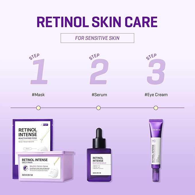 SOME BY MI Retinol Intense Advanced Triple Action Eye Cream + Retinol Intense Daily Mask