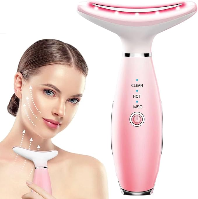 Face Neck Tool for Skin Care,3 in 1 Portable Face Neck Beauty Device for Skin Massager