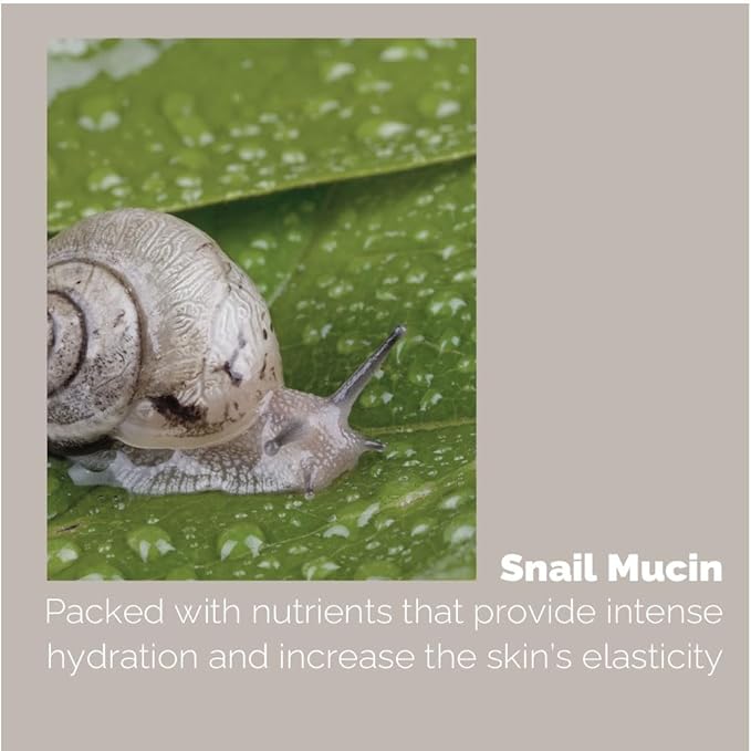 24K Gold Snail EGF & Placenta Hydrogel Mask Sheet (Pack of 5) - Deep Hydration, Skin Elasticity, and Firmness