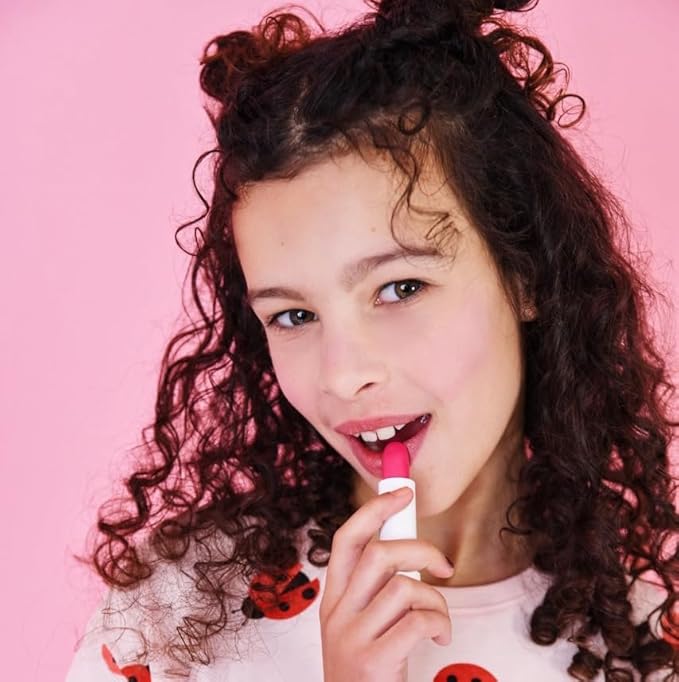 Miss Nella SUGAR PLUM, pink Hypoallergenic children Lip Balm, Non Toxic Make Up for kids, perfect for those with sensitive skin.