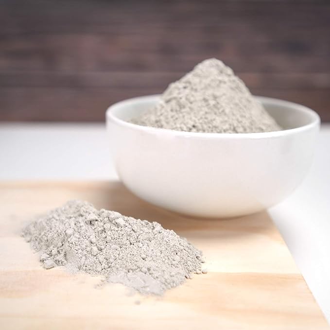 Bentonite Clay Cosmetic Grade Powder - 100% Pure Natural Powder - Indian Clay - Great For Skin Detox, Rejuvenation, and More - Heal Damaged Skin - DIY Clay Face Mask (5 lb)
