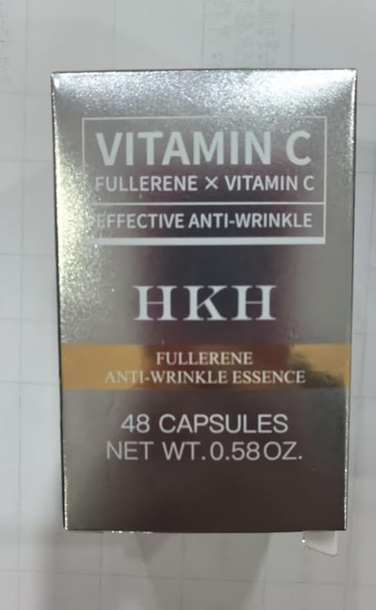 Vitamin C Anti-Wrinkle Aging Face Serum 60 Capsules With Scissors,Vitamin C Anti-Wrinkle Serum To Hydrate,Moisturize and Firm,Visibly Reduce Fine Lines & Wrinkles, Travel Portable