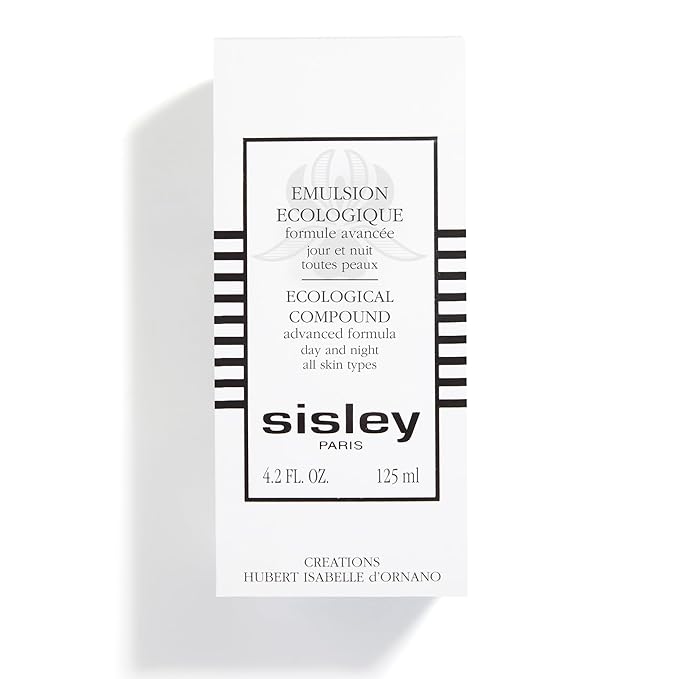 Sisley Paris Ecological Compound Advanced Formula - 125 mL - Day & Night Face Cream to Balance, Strengthen & Revitalize - All Skin Types - Non Greasy, Matte Finish