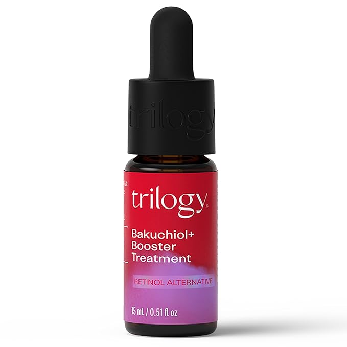 Trilogy Bakuchiol+ Booster Treatment, Natural Retinol Alternative, 0.51 fl oz