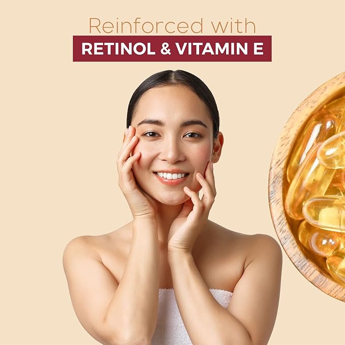Retinol & Vitamin E Under Eye Patches - Reduces Wrinkles, Fine Lines & Eye Bags, Repairs Skin - Dermatologist Tested Korean Skincare - Clean Beauty, Cruelty-Free - 5 Pairs