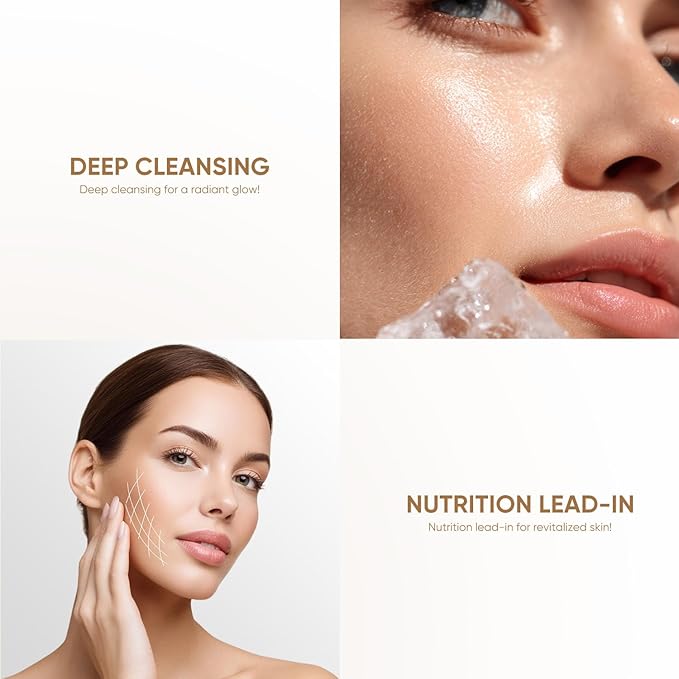 Red Light Therapy for Face and Neck - Microcurrent Facial Device with Gua Sha Tool, 7-in-1 LED Face Sculptor, Cold Heat Facial Massager for Tightening & Lifting