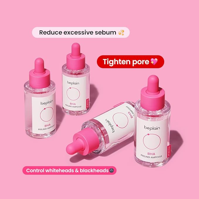 beplain 0.2% Salicylic Acid Serum | BHA Gentle Exfoliating Serum | Pore Refining, Oil & AcneControl | 1.01fl.oz | Korean skin care